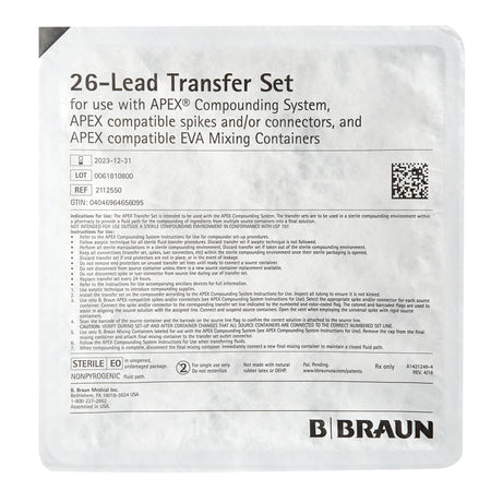 B. Braun APEX® Transfer Set