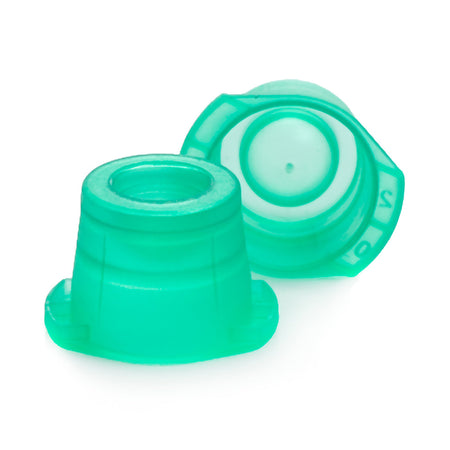 McKesson 177-118115G Green Tube Closure, 12, 13 mm and 16 mm