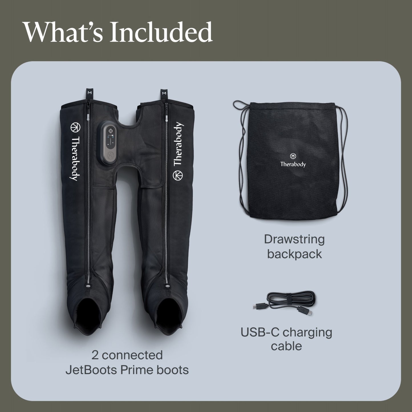 RecoveryAir Prime JetBoots Compression Massage Garment & Control Unit, Large
