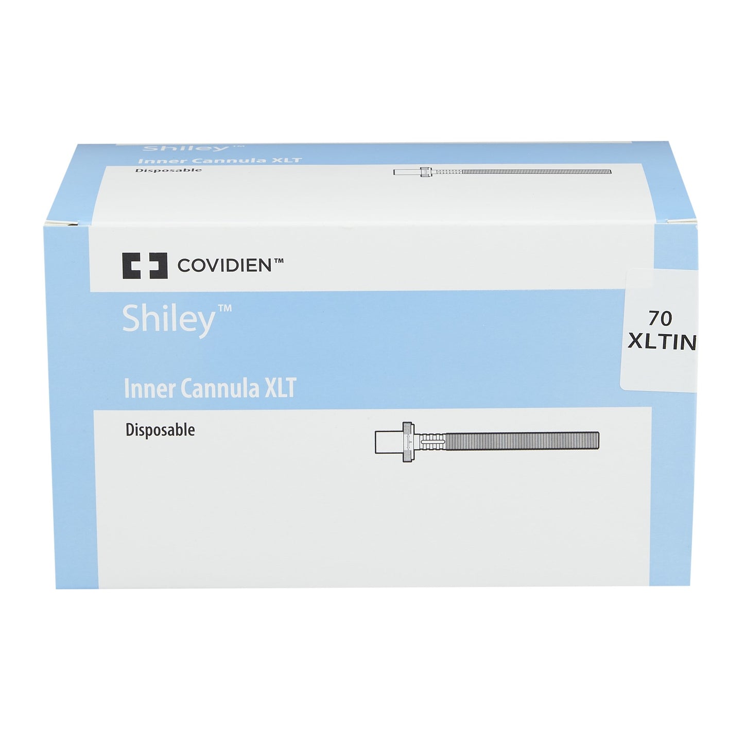 Medtronic 70XLTIN Shiley™ XLT Tracheostomy Tube and Disposable Cannula, Size 7