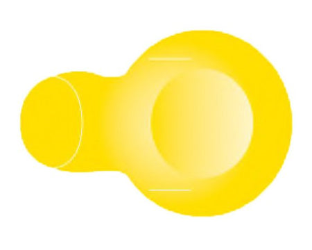 Cardinal CP3002Y- IVA Security Seal ChemoPlus 20 mm, Yellow