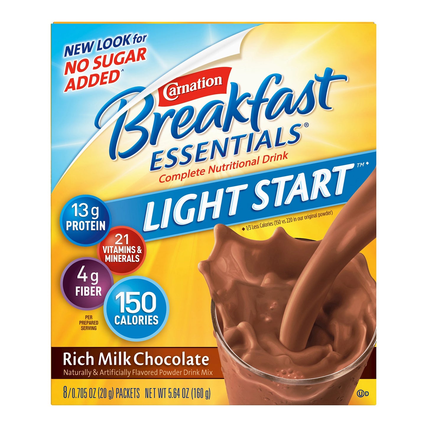 Carnation Breakfast Essentials® Light Start™ Chocolate Nutritional Drink