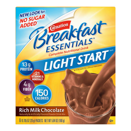 Carnation Breakfast Essentials® Light Start™ Chocolate Nutritional Drink