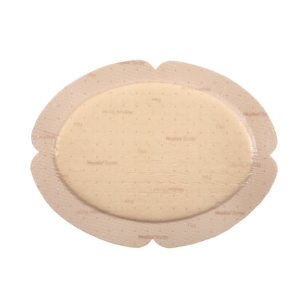 Molnlycke 583500 Mepilex Border Flex Foam Dressing, 3-1/10 x 4 Inch, Up to 4 Inch Length