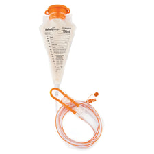Enteral Feeding Pump Bag Set with ENFit® Connector Infinity® Orange® 100 mL Silicone NonSterile ENFit® Connector