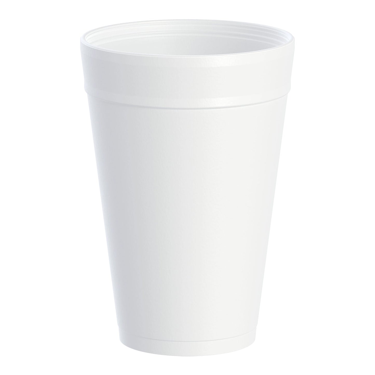 Dart J Cup® White Styrofoam Drinking Cup, 32-ounce capacity