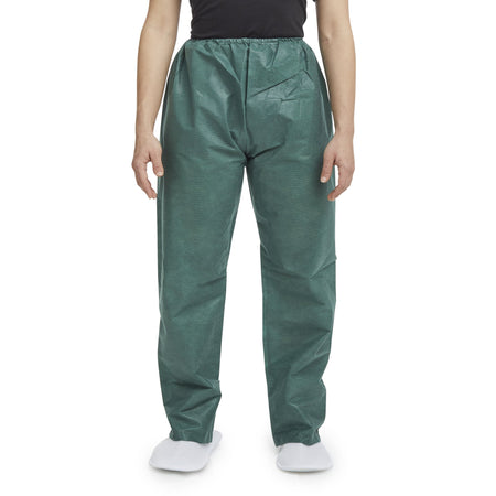 Graham Medical Products 79708 Patient Scrub Pants, Dark Green, Small