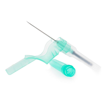 McKesson Prevent® HT Blood Collection Needle 21 Gauge 1-1/4 Inch Needle Length Safety Needle Without Tubing Sterile