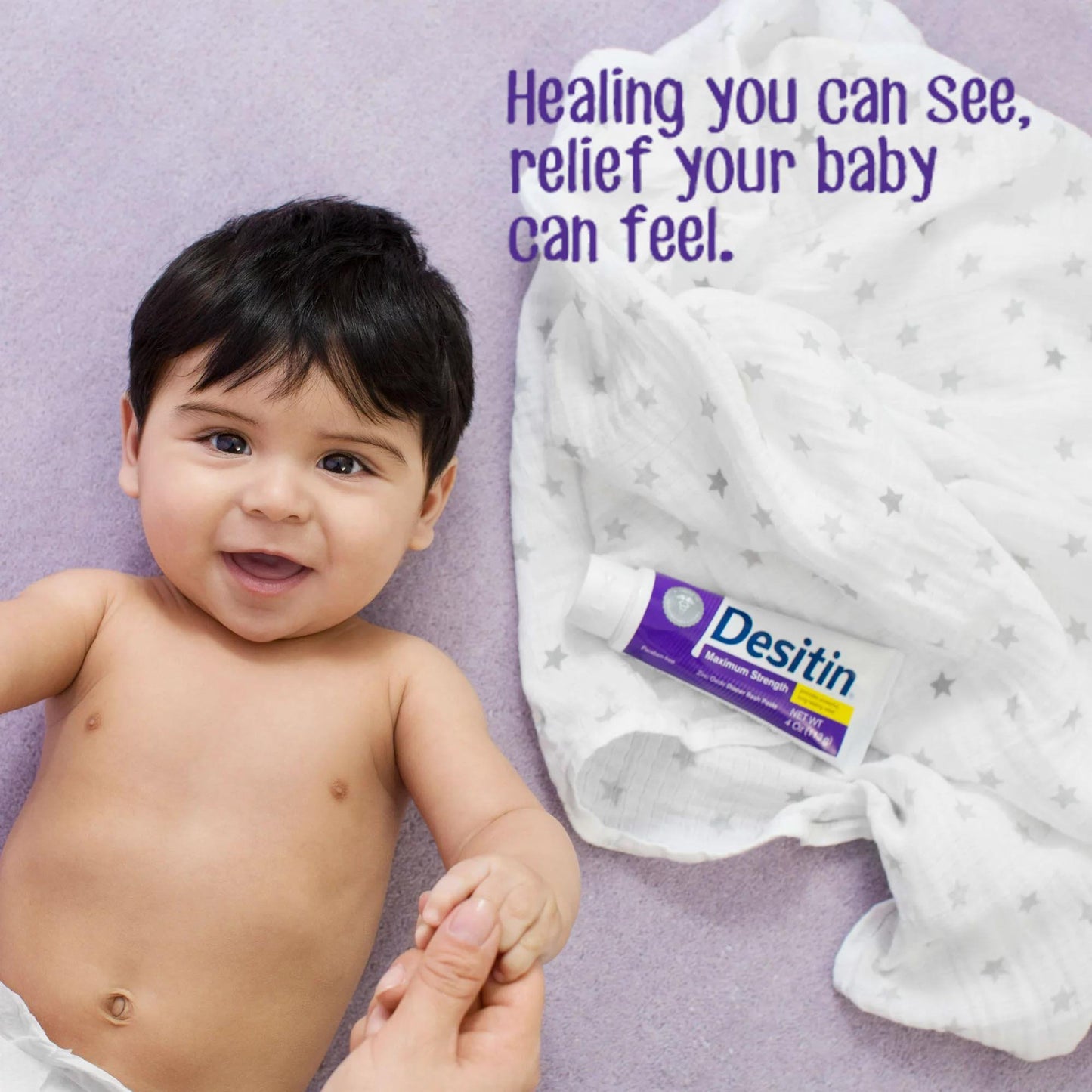 Diaper Rash Treatment Desitin® Maximum Strength 2 oz. Tube Scented Paste