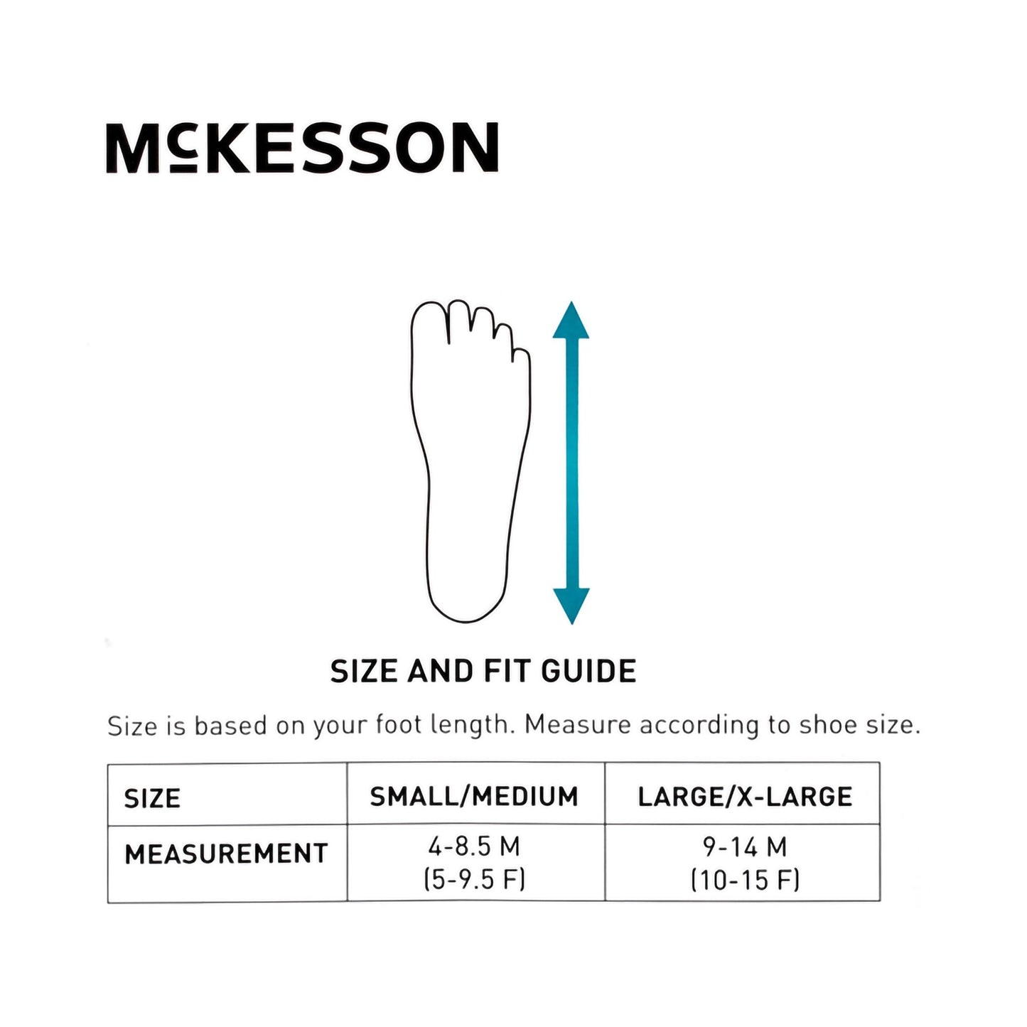 McKesson Low Profile Dorsal Night Splint, Large / Extra Large