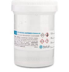 StatClick Prefilled Formalin Container, 60 mL Fill in 120 mL by StatLab Medical Products product image