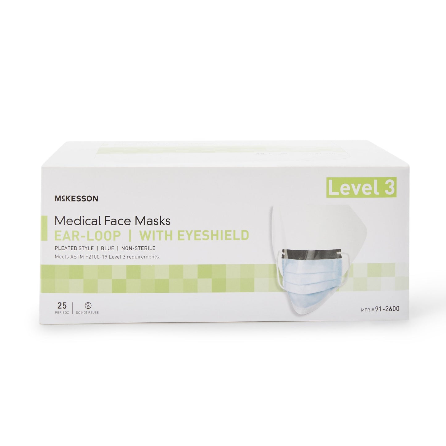 McKesson Procedure Mask with Eye Shield