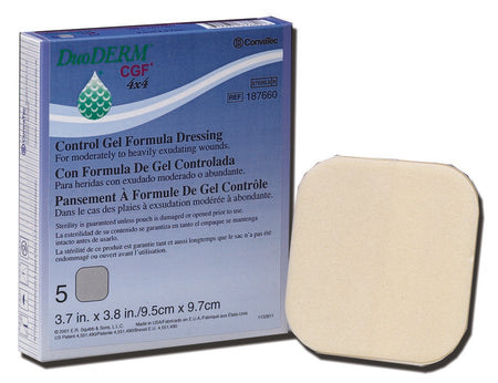 ConvaTec 187643 DuoDerm CGF Hydrocolloid Dressing, 6 x 8 Inch