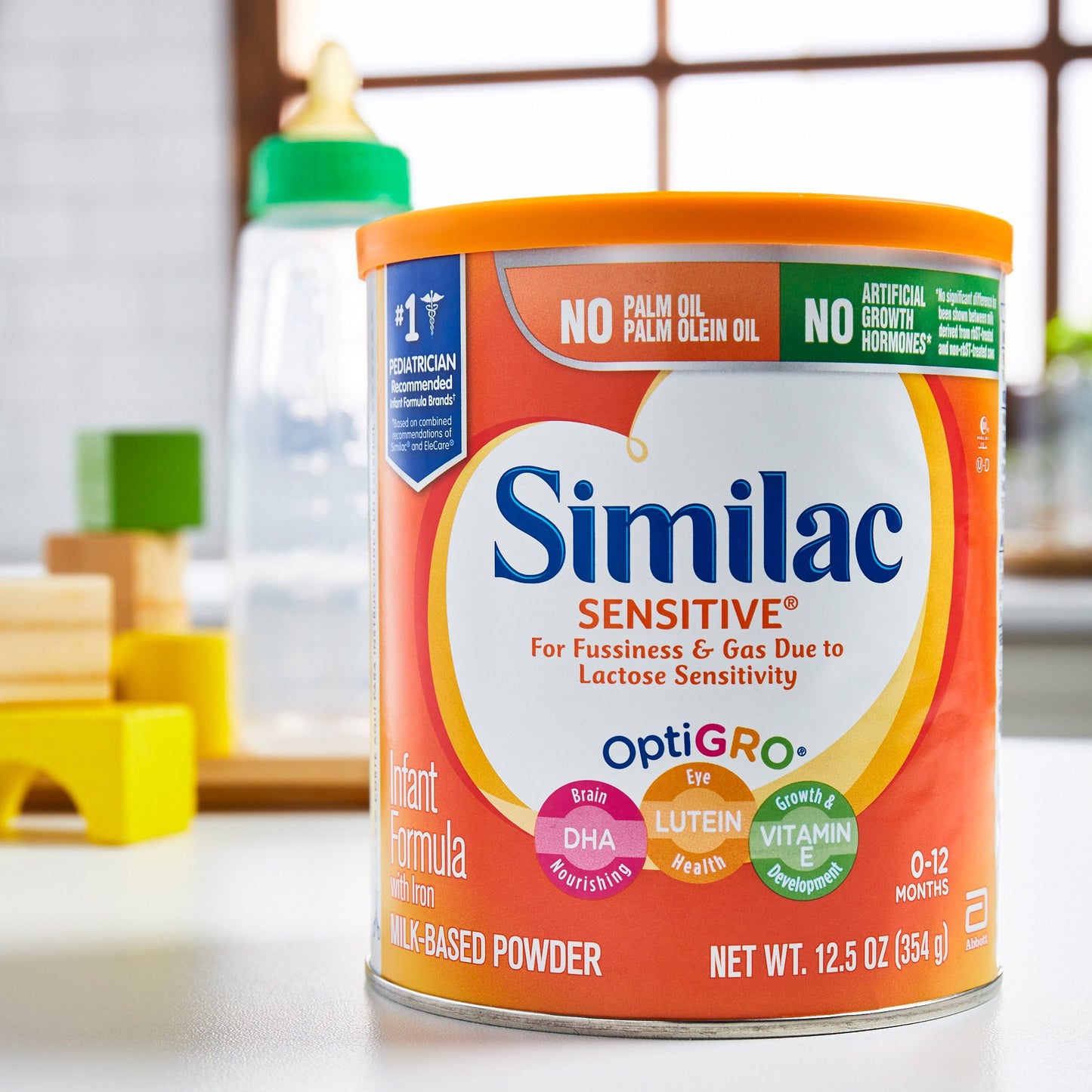 Similac® Sensitive® Powder Infant Formula, 12-ounce can