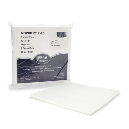 McKesson Cleanroom Wipes, 12 x 12 Inch