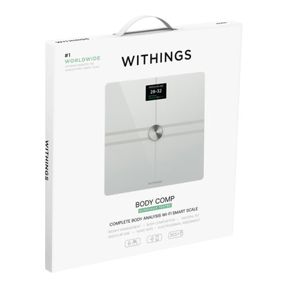 Withings Body Comp Wifi Smart Scale, White
