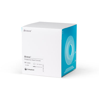 Ostomy Seal Brava® Convex, Starter Hole 1-3/8 Inch (35mm)