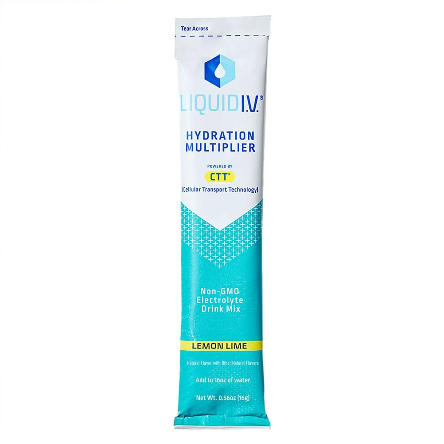 Liquid I.V.® Hydration Multiplier Electrolyte Drink Mix Stick Packs Lemon Lime