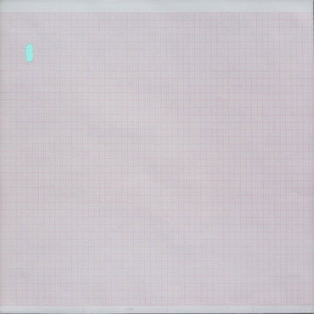 GE Healthcare 9402020 GE/Marquette Diagnostic Recording Paper, Thermal Paper, Z-Fold, Red Grid, 8.44mm x 275'