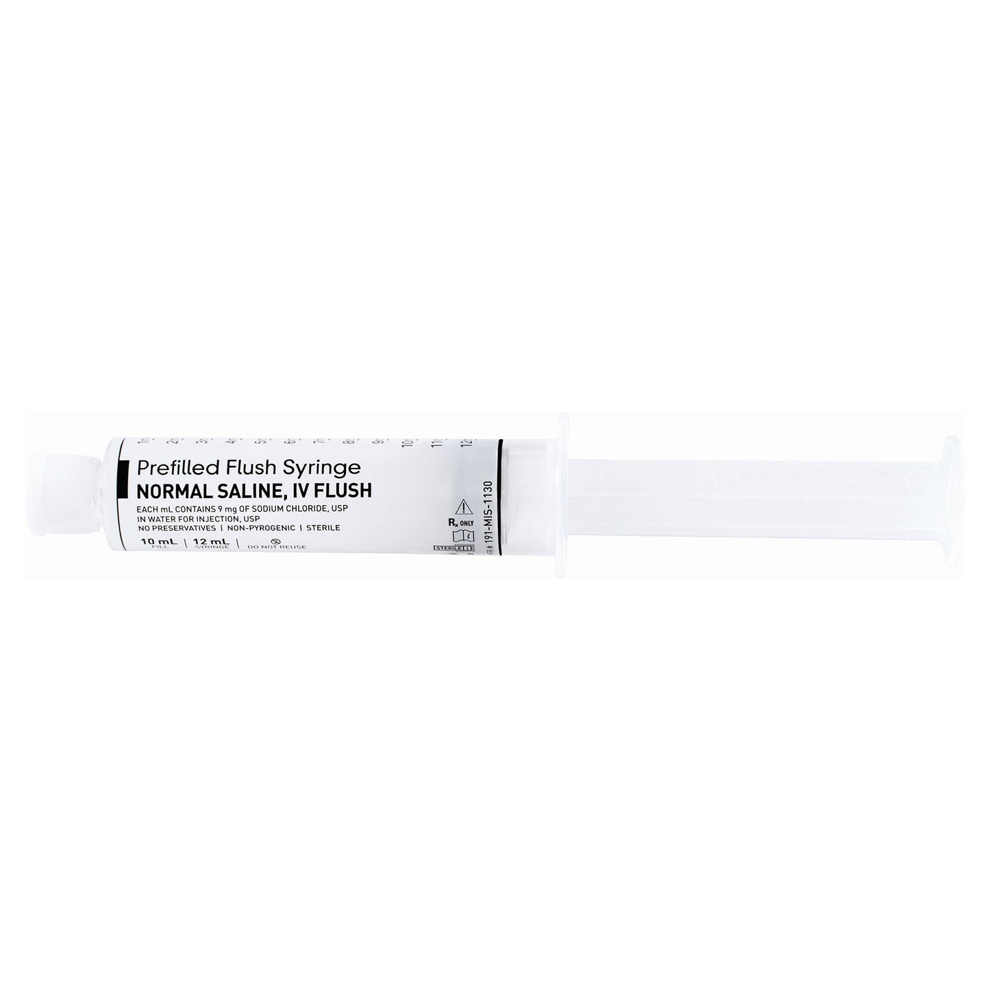 Med Stream® IV Flush Solution, 10 mL Fill in 12 mL