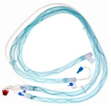 Anesthesia Breathing Circuit Corrugated Tube 60 Inch Tube Dual Limb Adult Single Patient Use