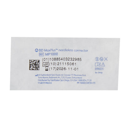 Needleless Connector MaxPlus, Clear Needle-Free