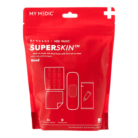 MyMedic MM-SPL-BNDG-PK-AB-AC-12PK Med Packs SuperSkin First Aid Kit