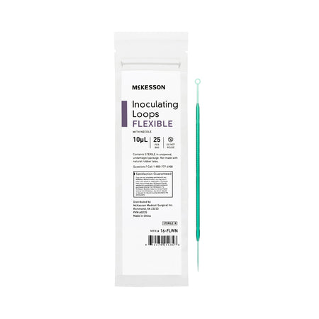 McKesson 16-FLWN Inoculating Loop with Needle, 10 µL