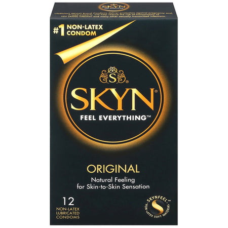 Ansell 7090727312 Lifestyles Skyn Lubricated Polyisoprene Condom