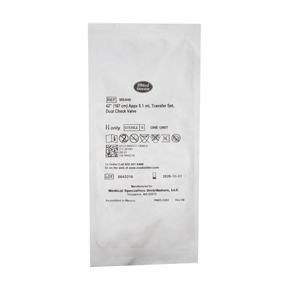 Transfer Set McKesson 42 Inch Length