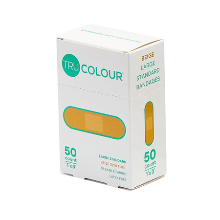 Tru-Colour TCB-ALS50 Beige / Olive / Brown / Dark Brown Skin Tone Bandages