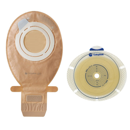 Coloplast 21002 SenSura Flex 2-Piece Transparent Ostomy Pouch, 10 – 48 mm Stomas
