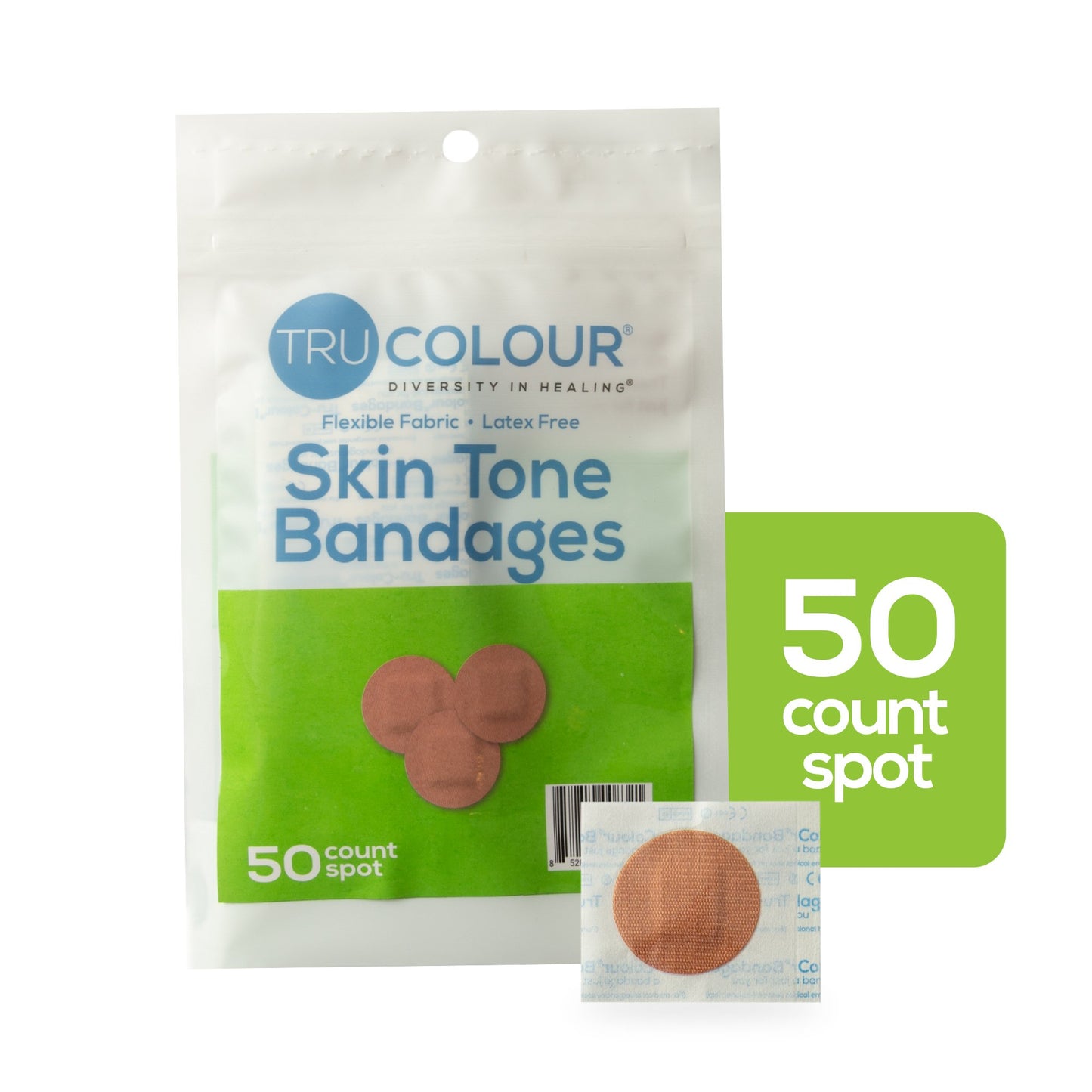 TruColour® Olive Adhesive Strip, Spot