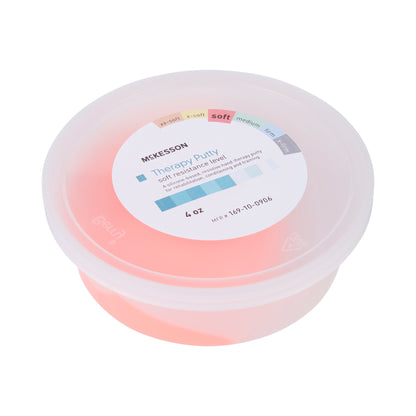McKesson Therapy Putty, Red, Soft, 4 oz.