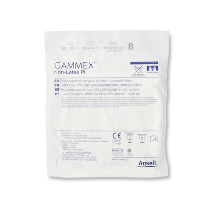 Gammex® Non-Latex PI Polyisoprene Surgical Glove, Size 8, White