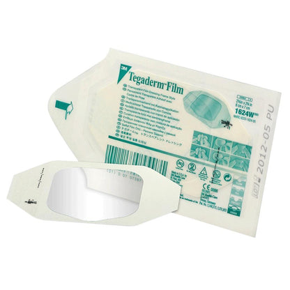 3M™ Tegaderm™ Transparent Sterile Film Dressing, 2-3/8 x 2¾ Inch