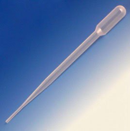 Globe Scientific 138050 Transfer Pipette, 5 mL, 2 mL Draw Volume
