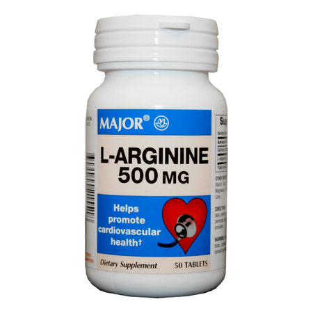 Major Pharmaceuticals 904421551 L-Arginine Dietary Supplement