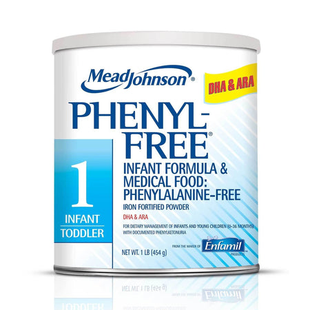 Mead Johnson 892601 Phenyl-Free 1 Powder Infant Formula, 1-lb. can