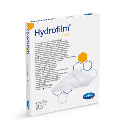 Hartmann 709800 Hydrofilm Plus Composite Waterproof Dressing, 3½ x 4 Inch