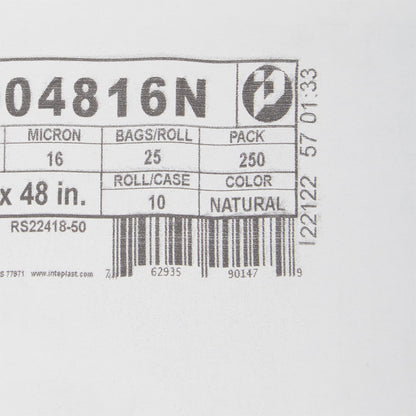 McKesson Extra Heavy Duty Trash Bag, Clear, 45 gal.