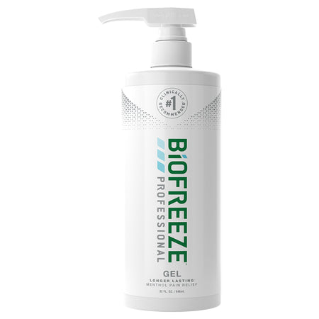 Boxout LLC RKT3209982 Biofreeze Professional 5% Menthol Topical Pain Relief, 32-ounce pump bottle