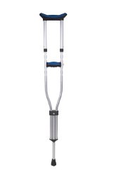 Carex® Folding Underarm Crutches, 4'11" – 6'4"