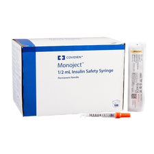 Monoject Insulin Syringe 29G 1/2 In 0.5 mL | Cardinal 8881511136