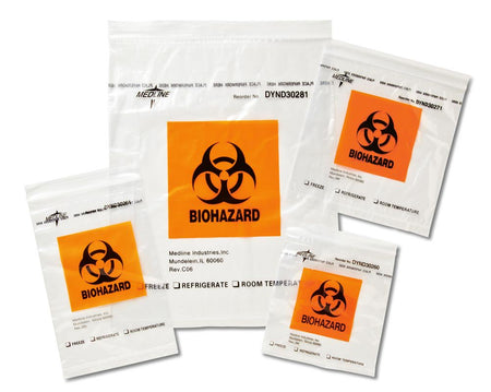 Medline DYND30261 Specimen Transport Bag with Document Pouch