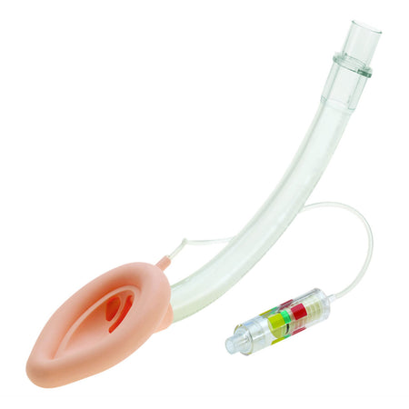 Teleflex LLC 105200-000050 Straight Laryngeal Mask LMA Unique (Silicone Cuff) Size 5 40 mL Cuff Silicone