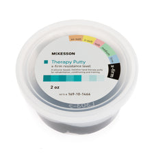 McKesson Therapy Putty, Extra Firm, Black, 2 oz.