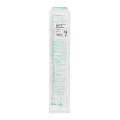 Stimuplex® A Peripheral Nerve Block Needle, 22 Gauge, 2 Inch Length