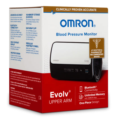 Evolv® Wireless Upper Arm Blood Pressure Monitor
