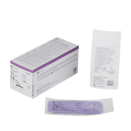 Covidien SL-5687G Polysorb Polyester, Precision Reverse Cutting Needle, Braided